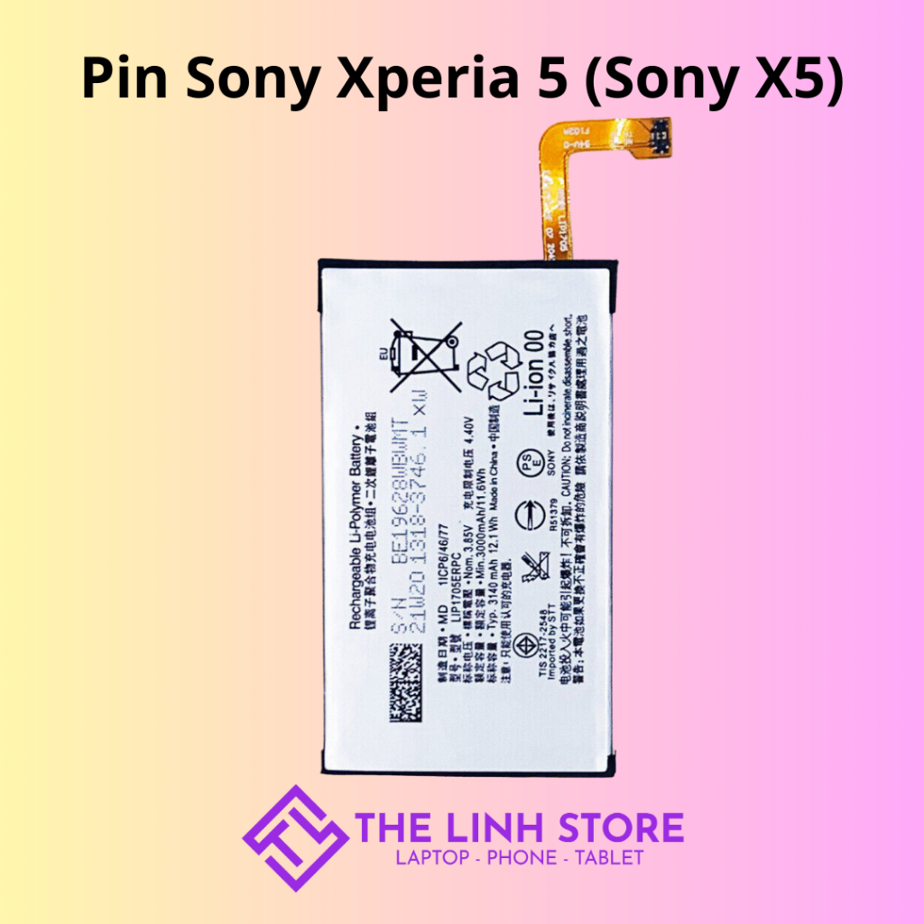 Pin Sony Xperia 5 (Sony X5) mã LIP1705ERPC 3140mAh