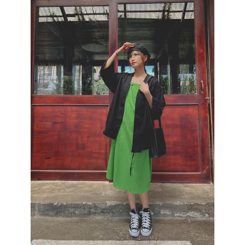 Váy cổ vuông Yuhi các màu