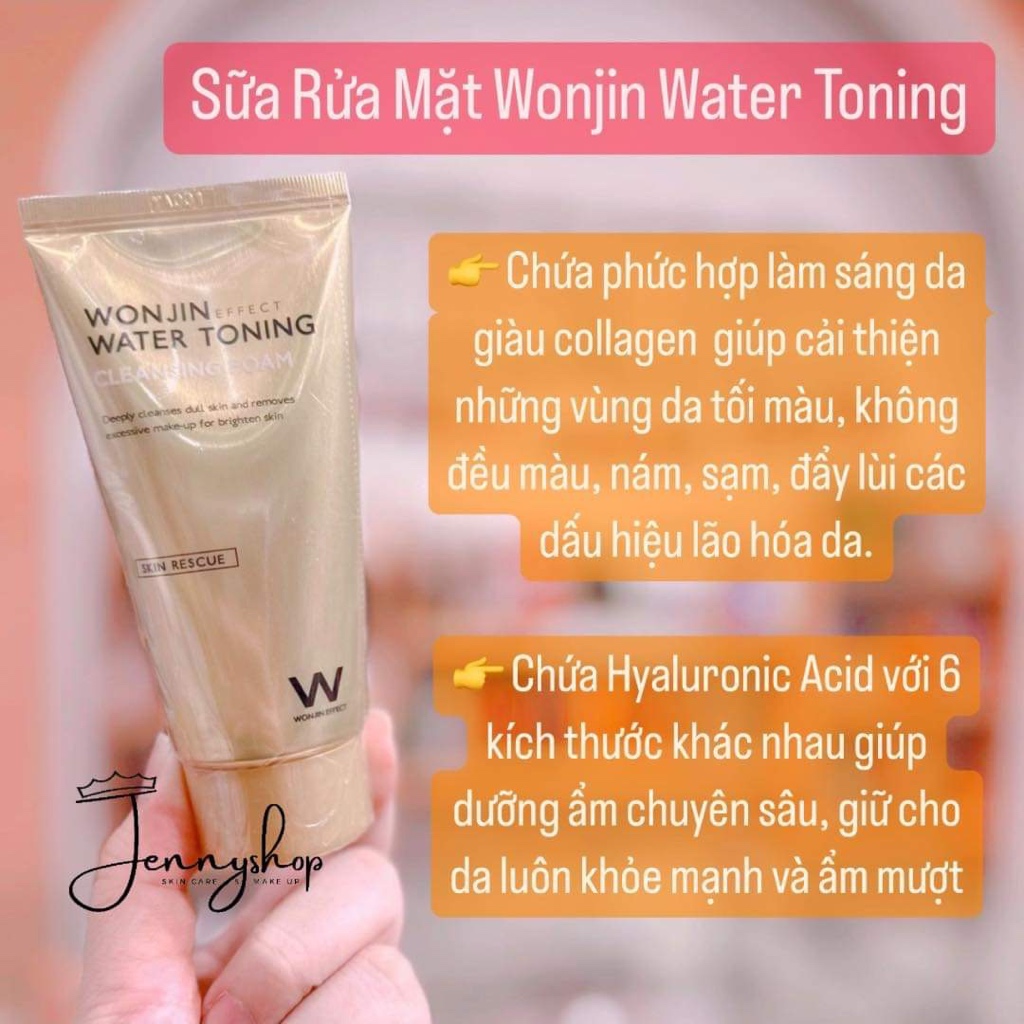 Nguyên Hộp 10 Miếng Mặt Nạ Giấy Wonjin Concentrated Essence Mask