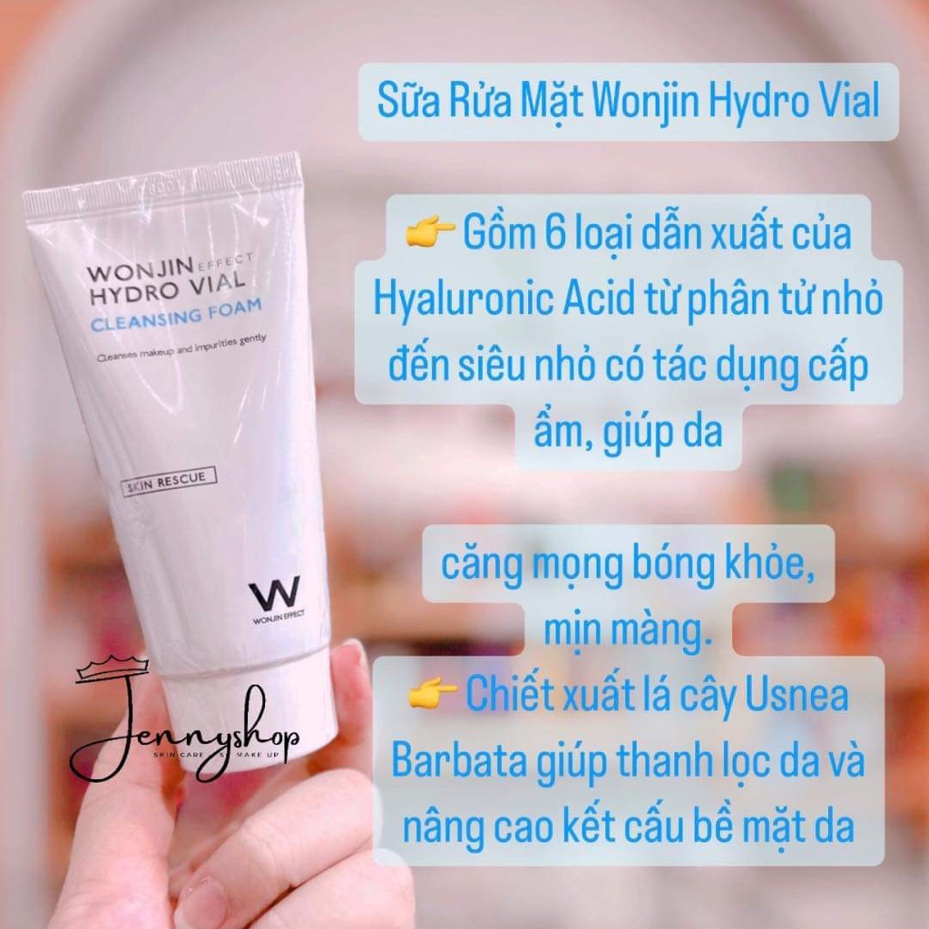 Nguyên Hộp 10 Miếng Mặt Nạ Giấy Wonjin Concentrated Essence Mask