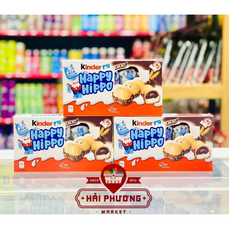 BÁNH HAPPY HIPPO - KINDER ĐỨC