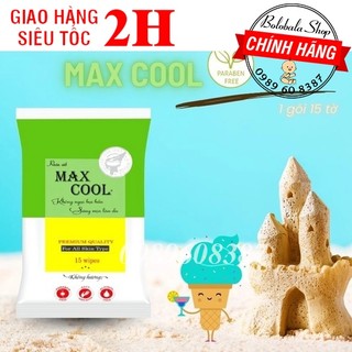 Khăn ướt max cool 15 tờ