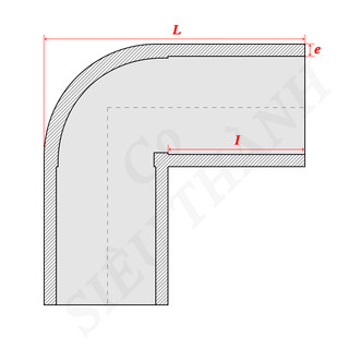 Co ống nước phi 42 PVC-u Siêu Thành giá rẻ