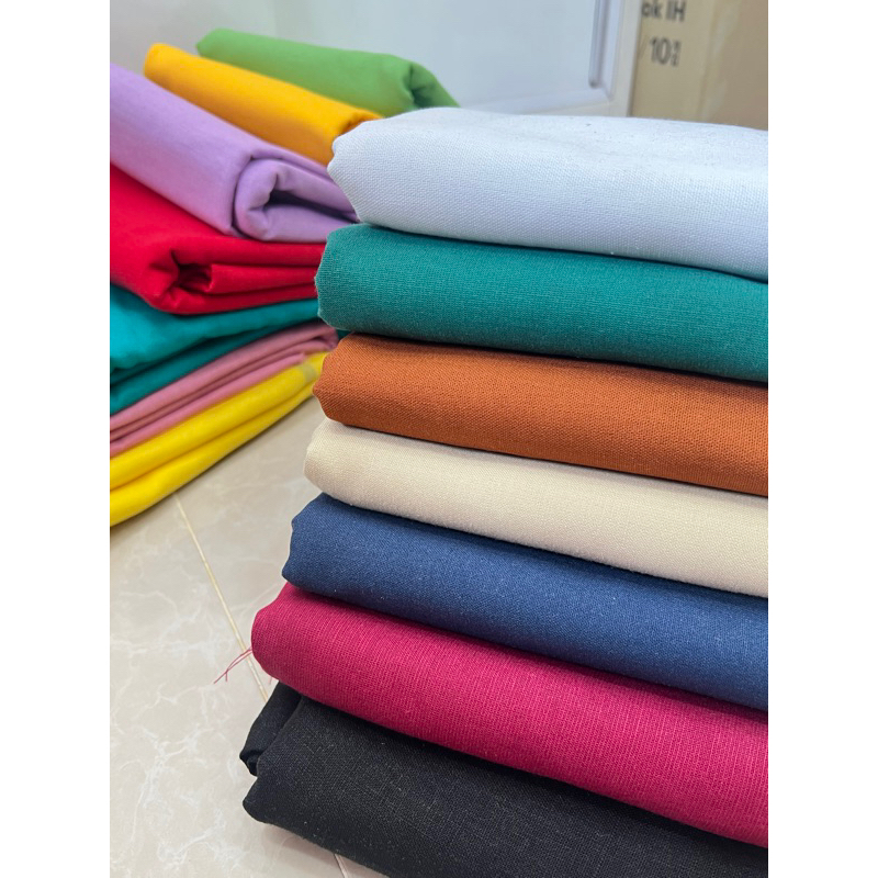 Vải linen bột màu