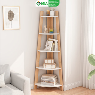 Kệ góc trang trí đa năng gỗ MDF phủ melamin chống xước thương hiệu IGA - GP115