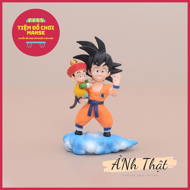 Mô hình Đồ Chơi Dragon Ball - mô hình nhân vật Dragon Ball 7 nhân vật chibi Cao 7,5-11cm cực đáng yêu