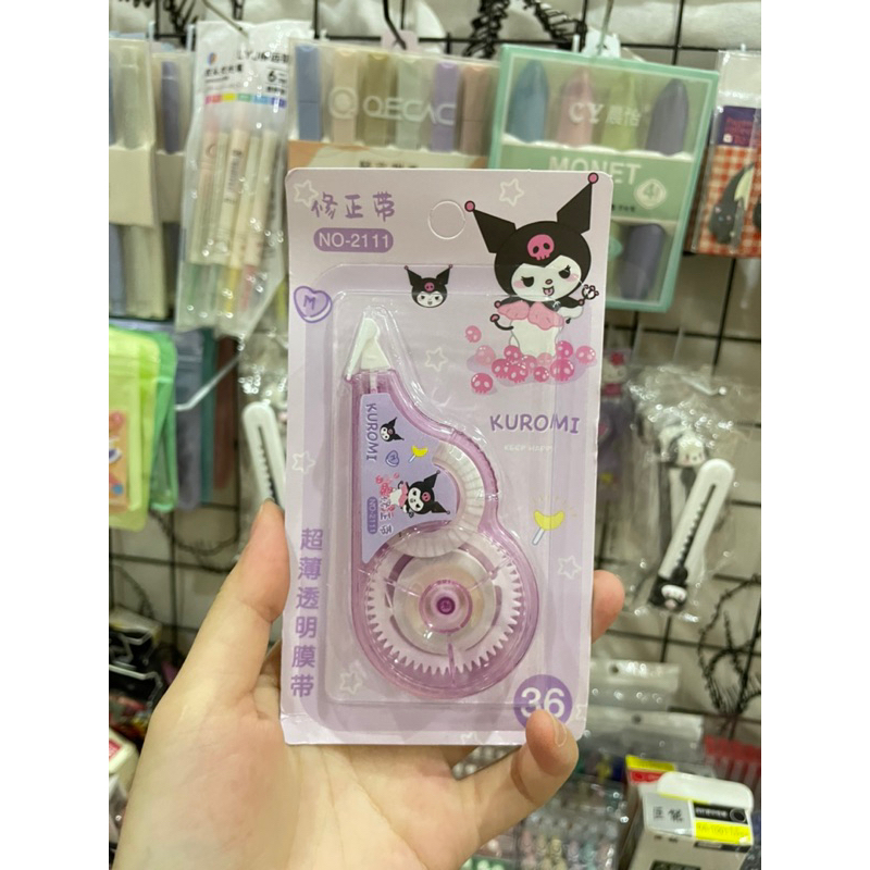 Bút Xoá Kéo bản to dài 6M - Chủ đề Nhân Vật Sanrio Hoạt hình đáng yêu