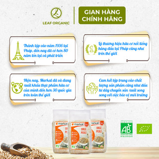 Hạt lúa mạch ngọc trai hữu cơ Markal 500g