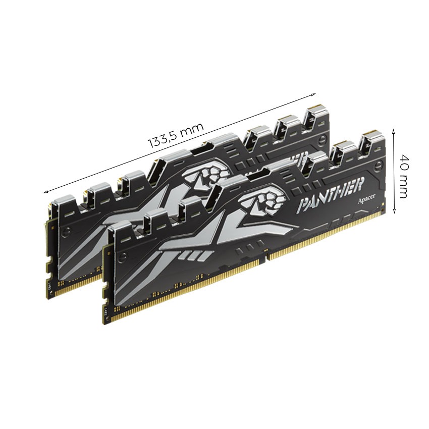 Ram Desktop Apacer OC Panther-Golden  8GB  DDR4 3200Mhz