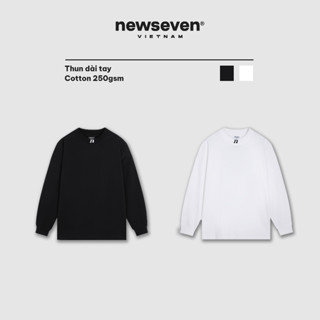 Áo Dài Tay NEWSEVEN Long Sleeve High Collar Tee Basic AT.264