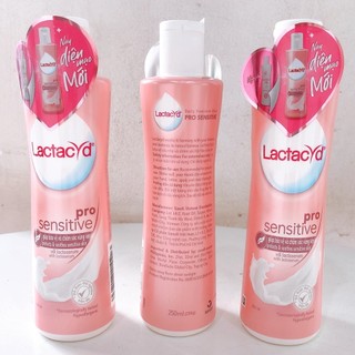 LACTACYD FH 250ML DUNG DỊCH VỆ SINH PHỤ NỮ DÀNH CHO DA NHẠY CẢM.