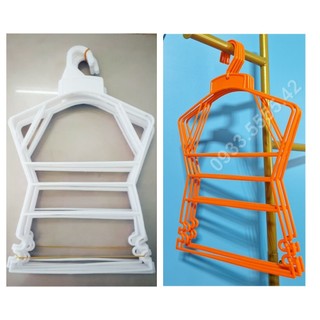 Combo 50 cái móc bộ trẻ em lớn hàng dày sịn trên 3 tuổi free ship-rẻ nhựa dẻo,xài bền phù hợp mọi loại trang phục