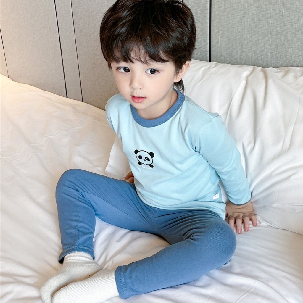 Bộ thu đông cotton nhiều màu cho bé trai, bé gái-ShubimShop