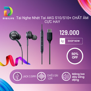 [BẢO HÀNH 1 ĐỔI 1] Tai nghe Samsung Note 10 AKG chân Type C