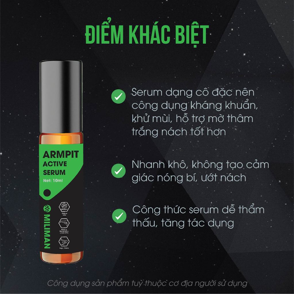 [Tặng xịt miệng 2ml] Combo Hẹn Hò Hoàn Hảo Gồm Xịt Miệng, Bọt Vệ Sinh, Serum Nách Giúp Cuộc Hẹn Thêm Lôi Cuốn MILIMAN