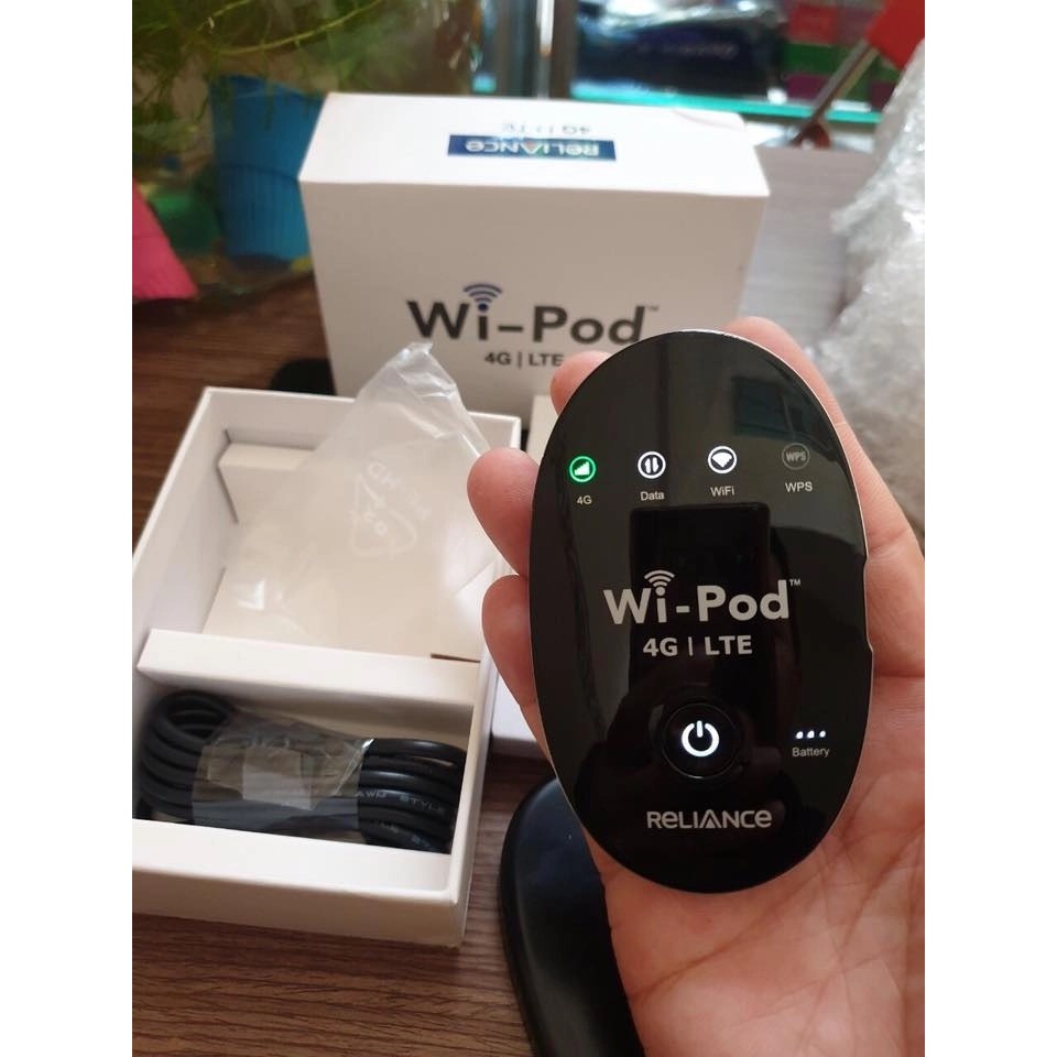 Cục phát sóng wifi di động 4G không dây - WD670 Wi-pod 4G LTE phát wifi bằng sim 4G