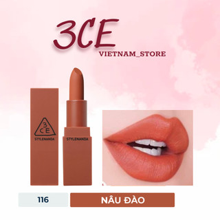 Son thỏi 3ce mood recipe matter lip color màu 116