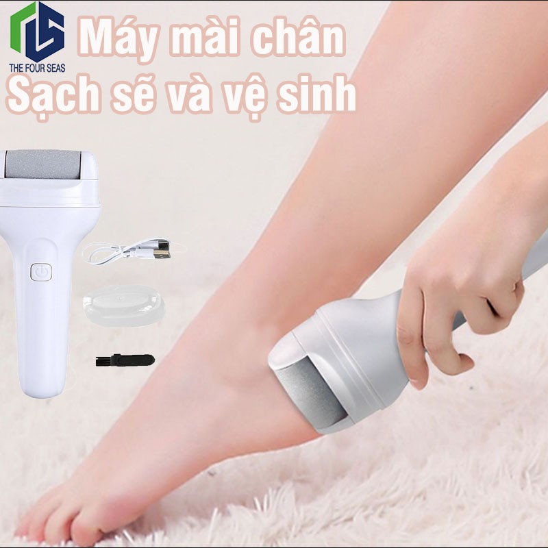 Máy mài gót chân gia đình Máy mài gót chân chuyên dụng cho cửa  sơn móng tay Máy mài gót chân sạc USB để loại bỏ da chết