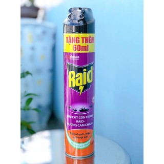 Bình xịt Muỗi Và Côn Trùng RAID 600ml