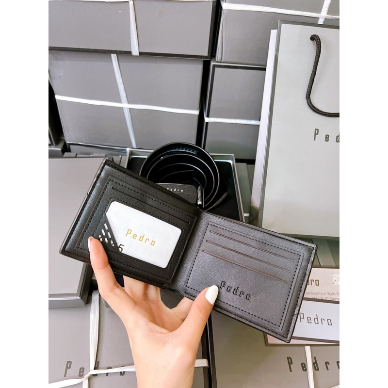 SET THẮT LƯNG PEDRO FULLBOX + TÚI GIẤY