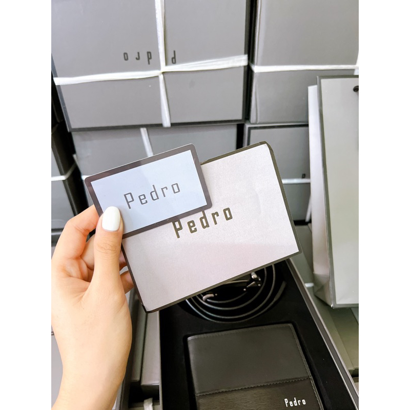 SET THẮT LƯNG PEDRO FULLBOX + TÚI GIẤY