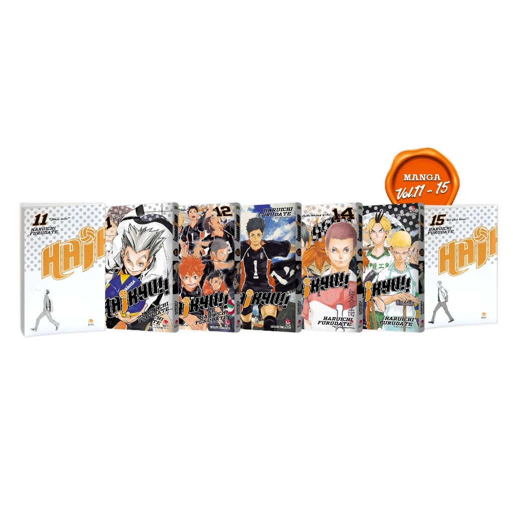 Truyện tranh - Haikyu !! Premium Boxset 01  Tặng 02 Bìa Áo - NXB Kim Đồng