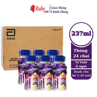 Thùng 24 chai Sữa Pediasure pha sẵn 237ml vani 