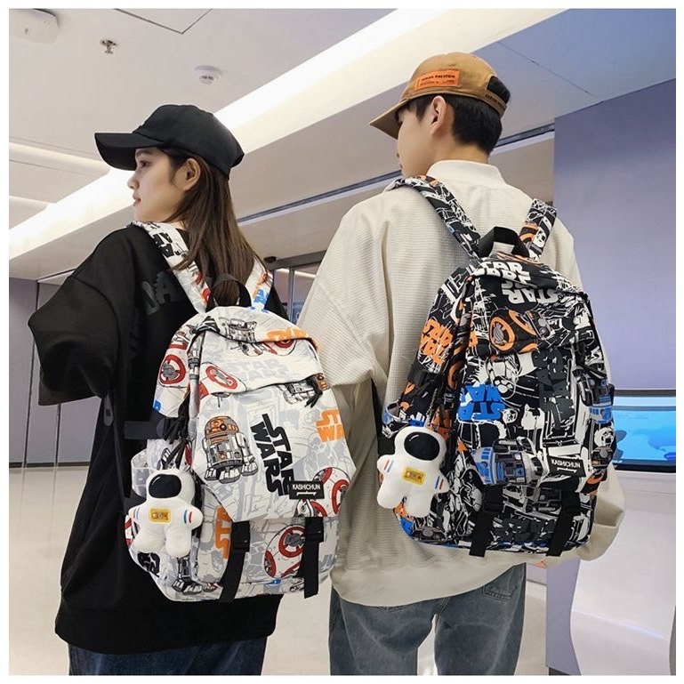 Balo Hàn Quốc đi học nam nữ cặp sách đi chơi đi du lịch đựng laptop thời trang Unisex Plecak Bag 2023