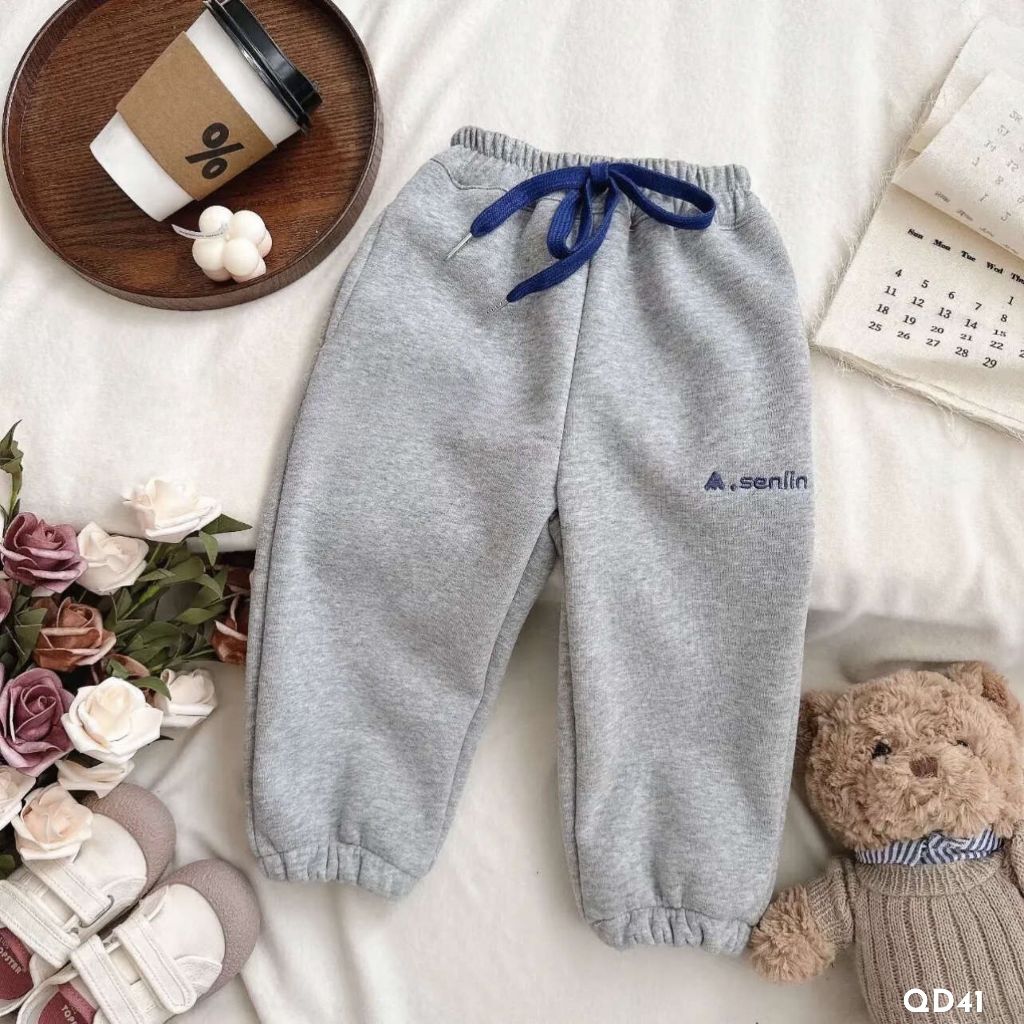 Quần nỉ cho bé gái, quần nỉ trẻ em Thanh Hằng Baby 11kg - 31kg