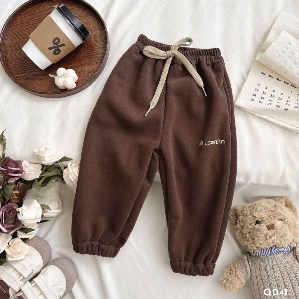 Quần nỉ cho bé gái, quần nỉ trẻ em Thanh Hằng Baby 11kg - 31kg