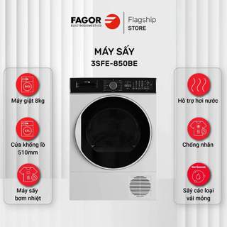Máy sấy bơm nhiệt 8KG FAGOR 3SFE-850BE