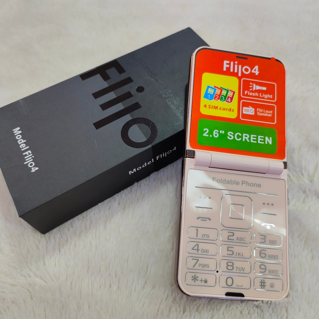 Điện thoại nắp gập Flipo4 bàn phím