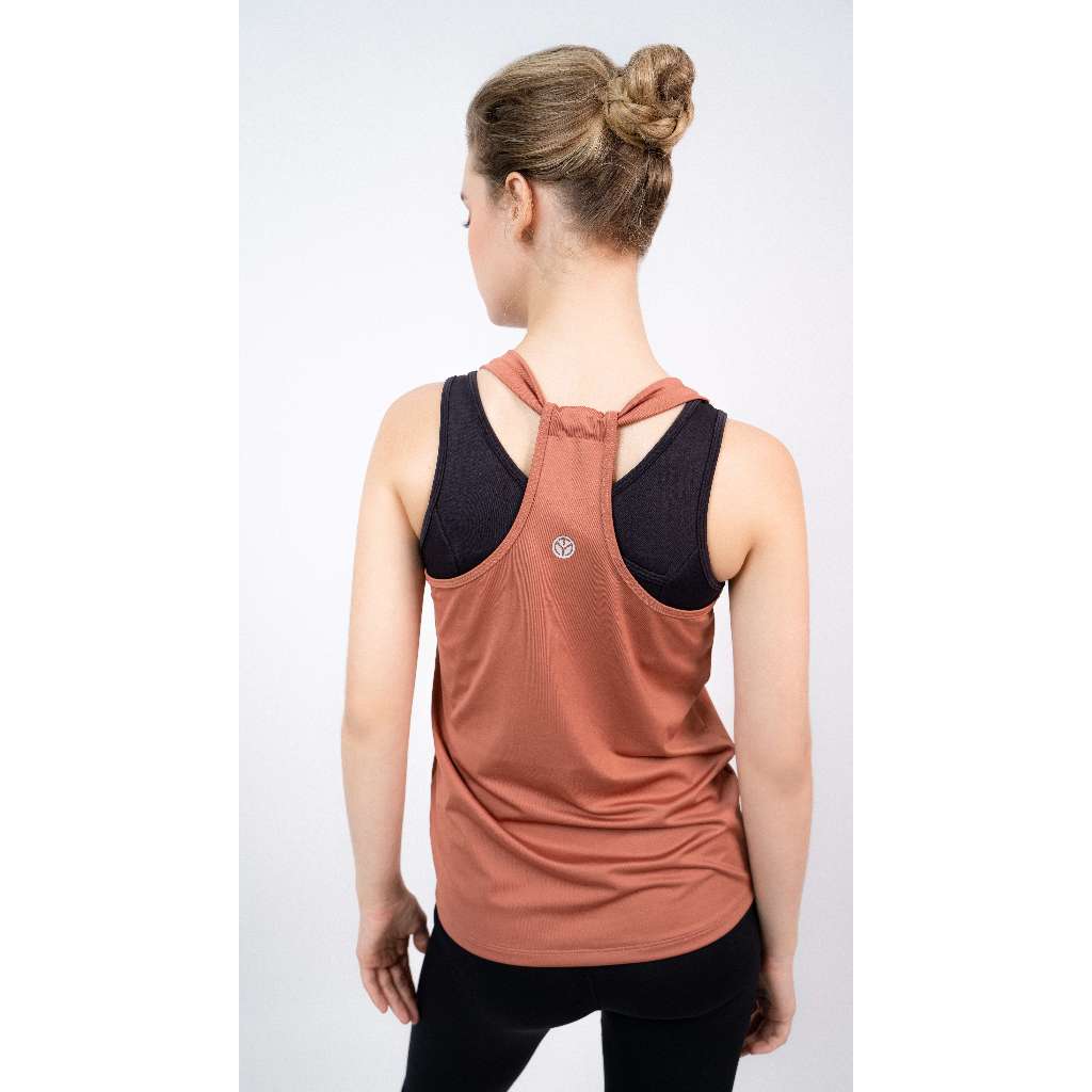 Áo Tank Top Thể Thao Nữ tập Gym Yoga Pilates TYM TTWT002 - Form Rộng, Cách Điệu Cổ Áo - TYM FASHION