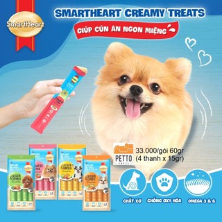 Soup kem thưởng cho chó Smartheart creamy 60g