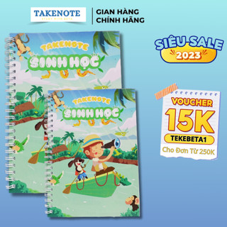  Takenote Sinh Học THCS - Sổ Tay Takenote.Beta Học Tốt Môn Sinh Học Lớp 6, 7, 8, 9