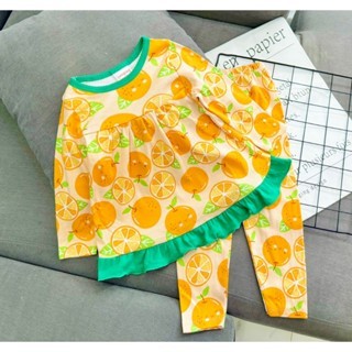 Đồ Bộ Bé Gái 9-22 Kg Borip Set Quần Dài Áo Tay Dài Trẻ Em Mặc Nhà Làm Đồ Ngủ In Hoạt Hình Hot Trend Homie Kids