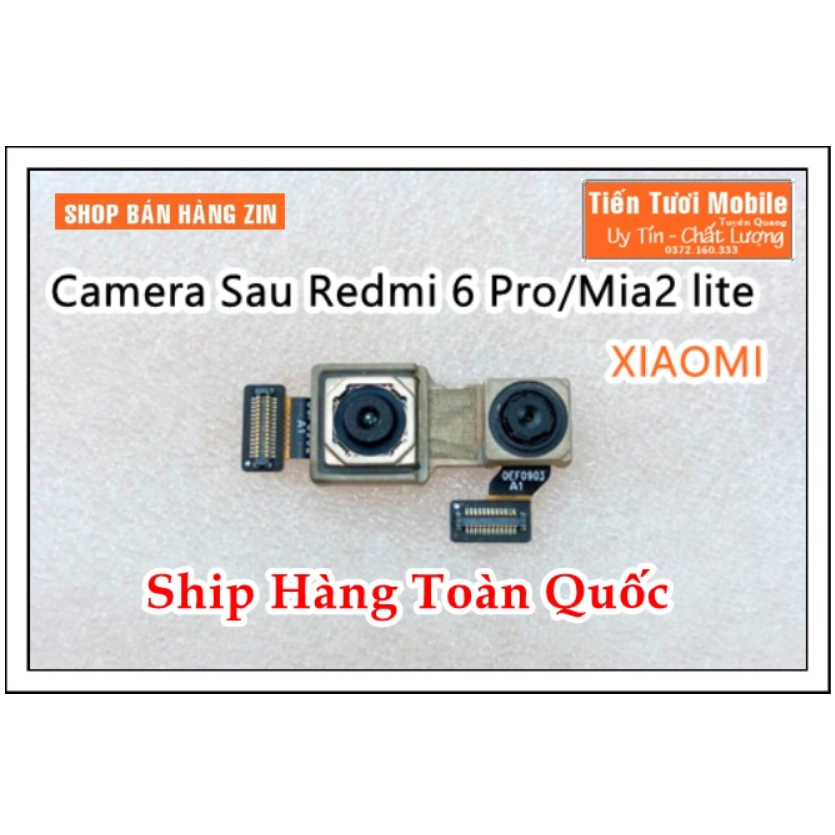 Camera sau Redmi 6 pro - Xaomi