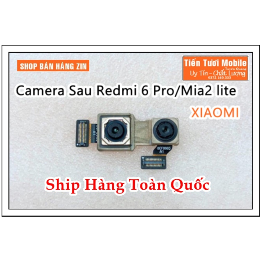 Camera sau Redmi 6 pro - Xaomi