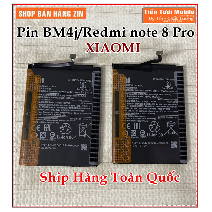 Pin BM4J/ Redmi note 8 Pro Xiaomi