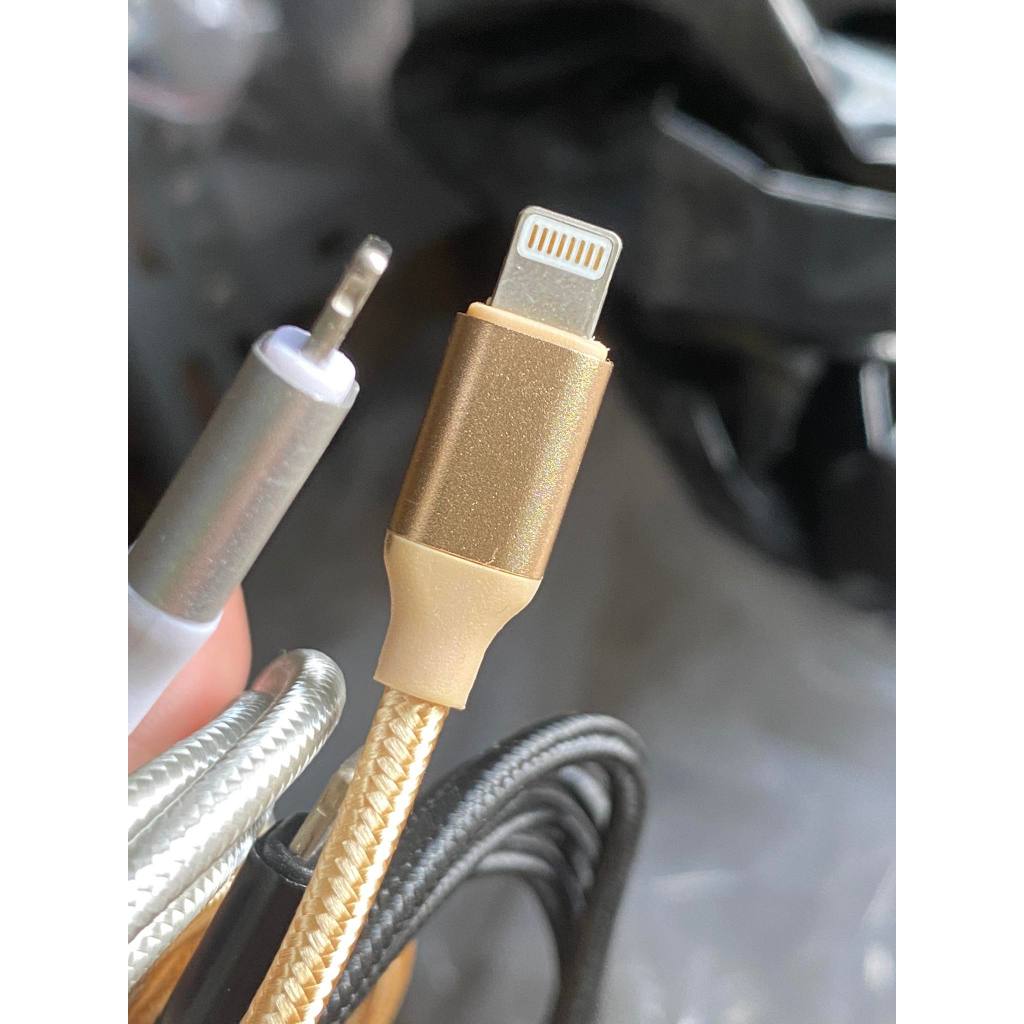 Dây Sạc Bọc Dù ANKER USB To Lighting Dài 1M | Cáp Bọc Dù Anker USB Lignig