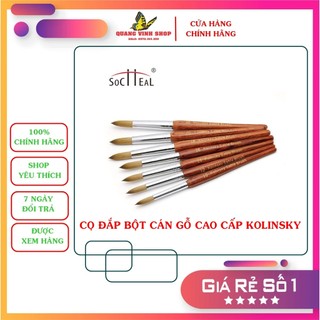 Cọ đắp bột nail kolinsky germany