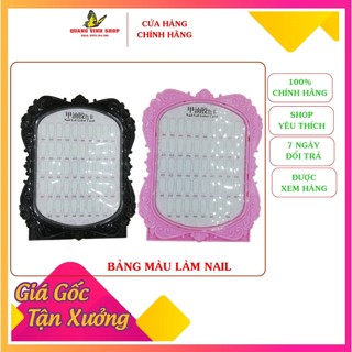 Bảng màu làm mẫu nail tặng móng mẫu
