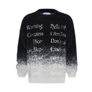Áo len made extreme "hello 119! i am fire" knitwear