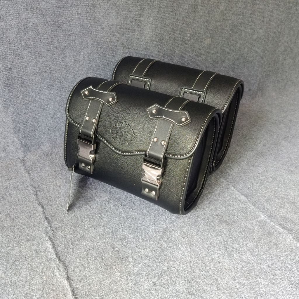 Cặp Túi Da Treo Hông Xe Motor Cao Cấp
