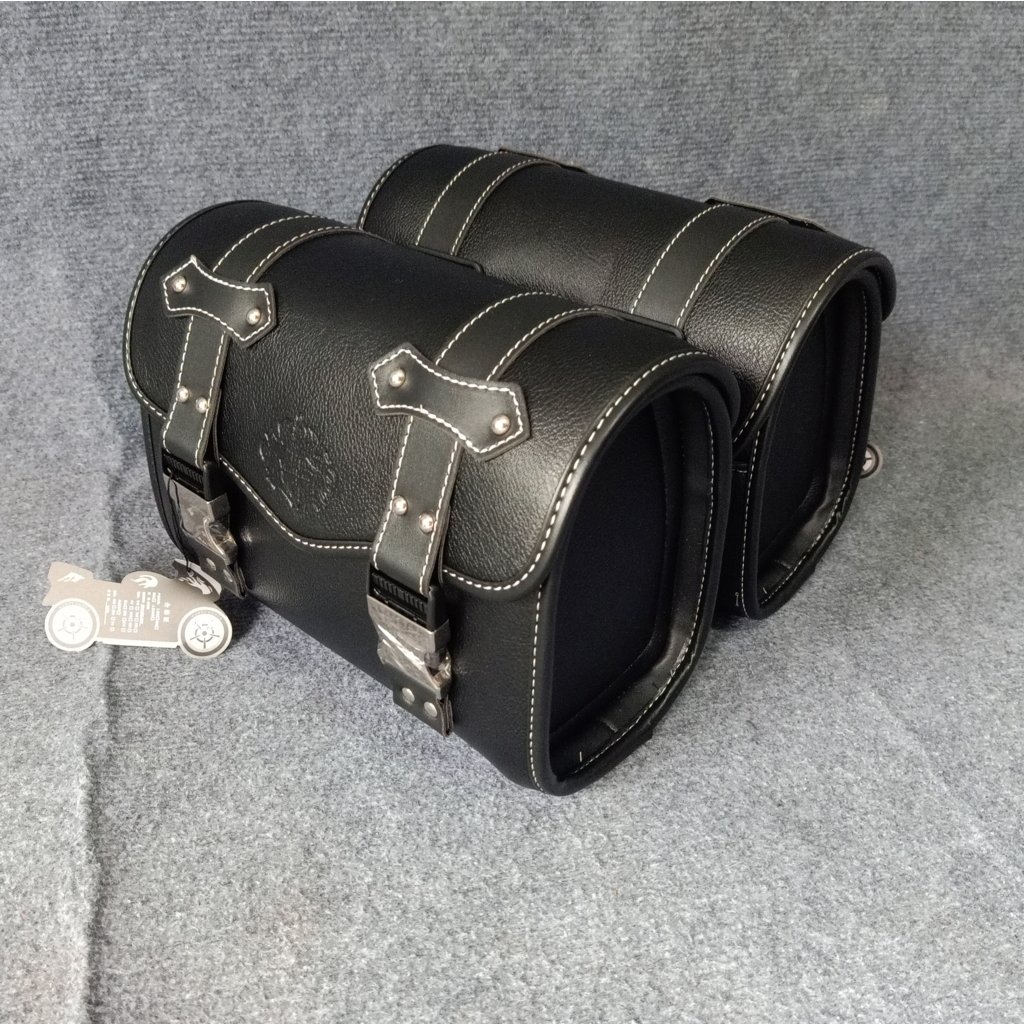 Cặp Túi Da Treo Hông Xe Motor Cao Cấp