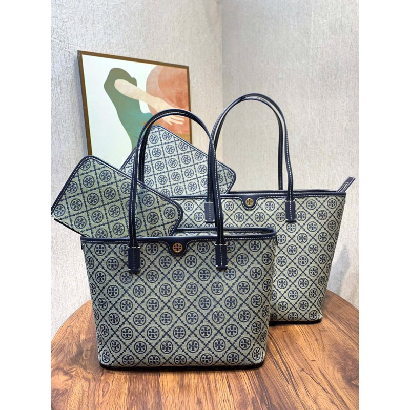 Túi Burch T Monogram Tote xịn sò