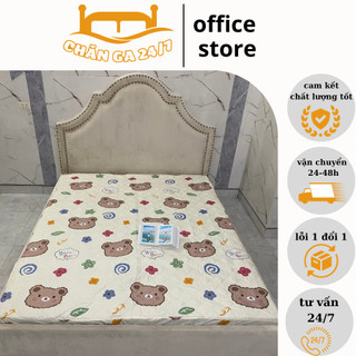 Ga Chun Trần Bông Cotton Poly, Ga Trải Giường Nhiều Kích Thước