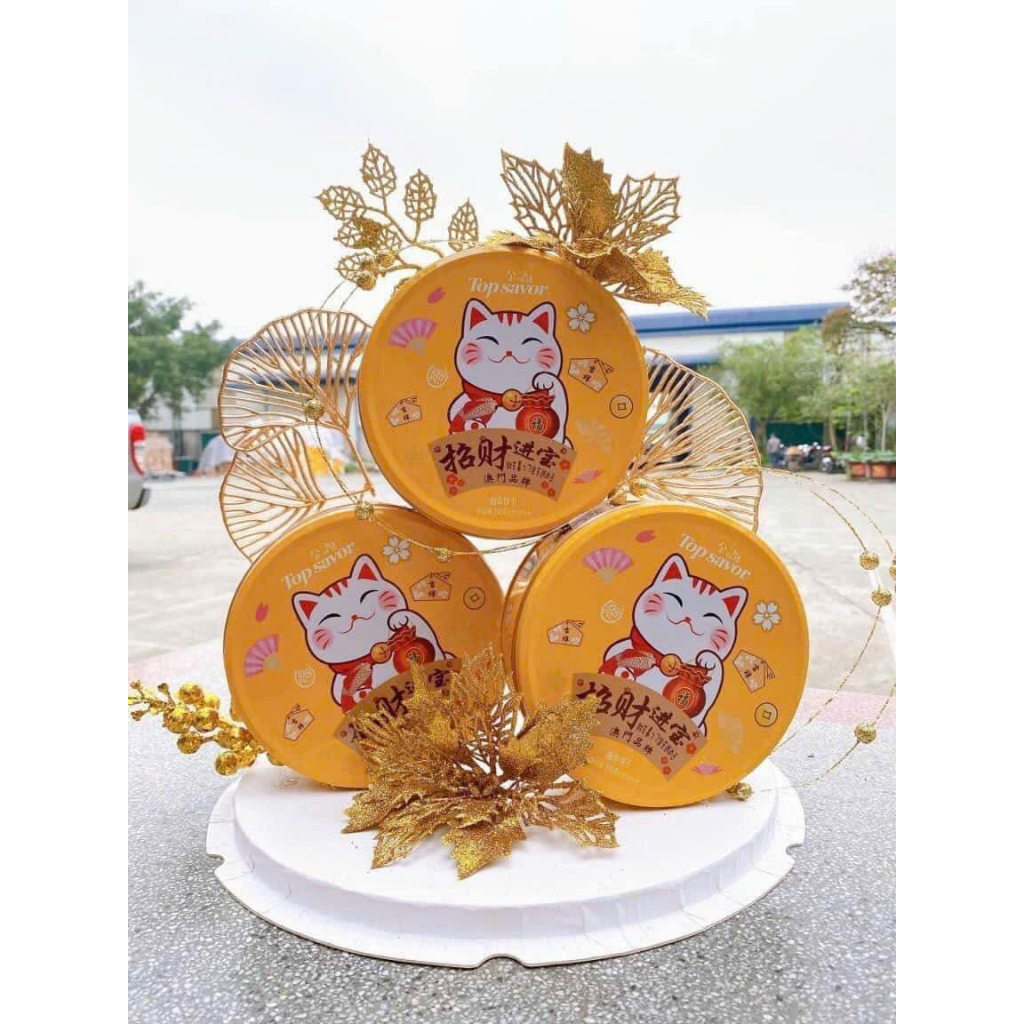 Bánh mèo thần tài Top Savor 40k/ hộp