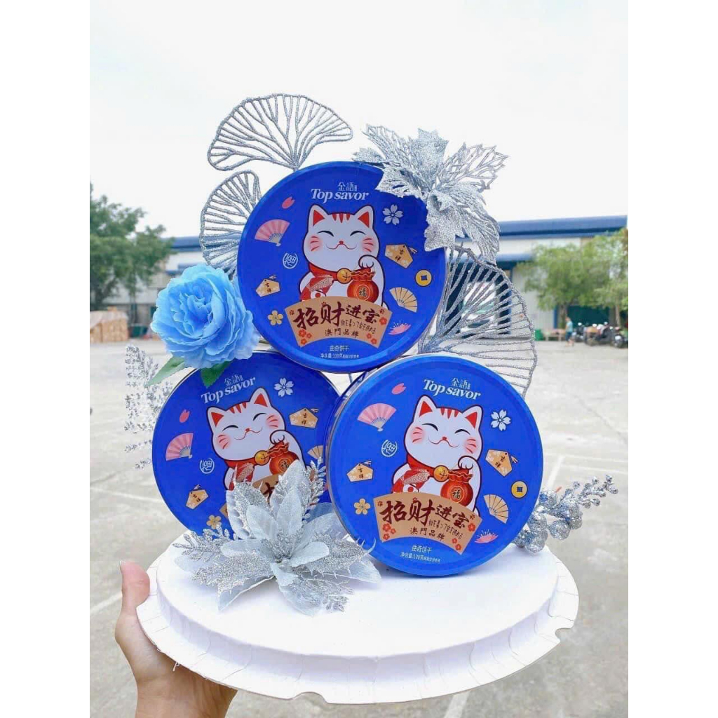 Bánh mèo thần tài Top Savor 40k/ hộp