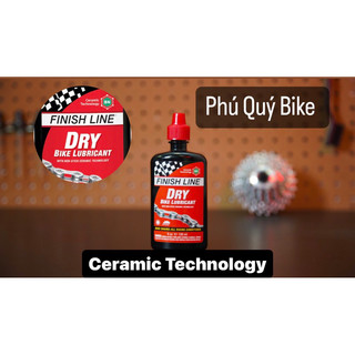 Dầu bôi trơn sên xe đạp Finish Line Ceramic Technology Dry Lube